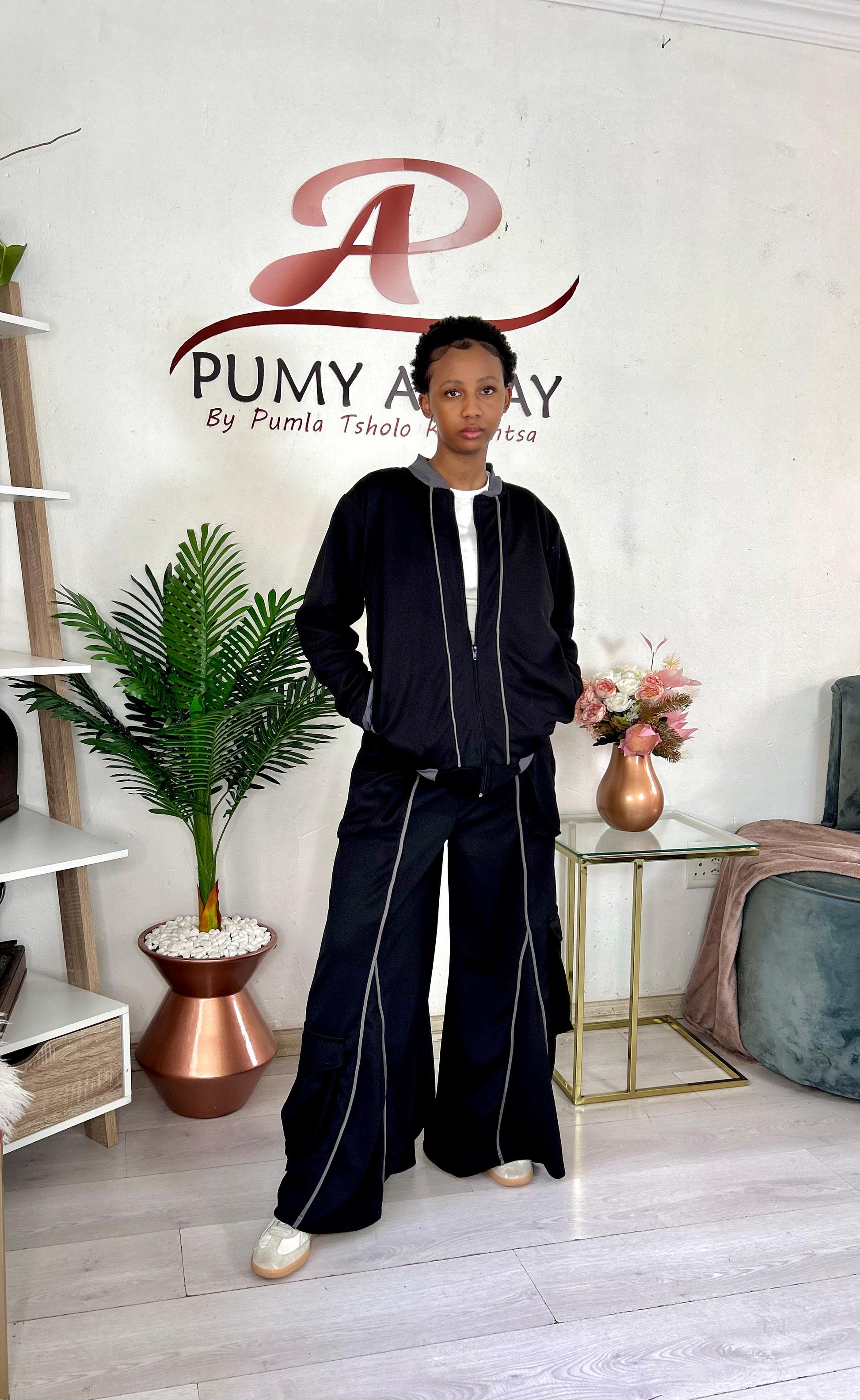 Kea001 Black Tracksuit